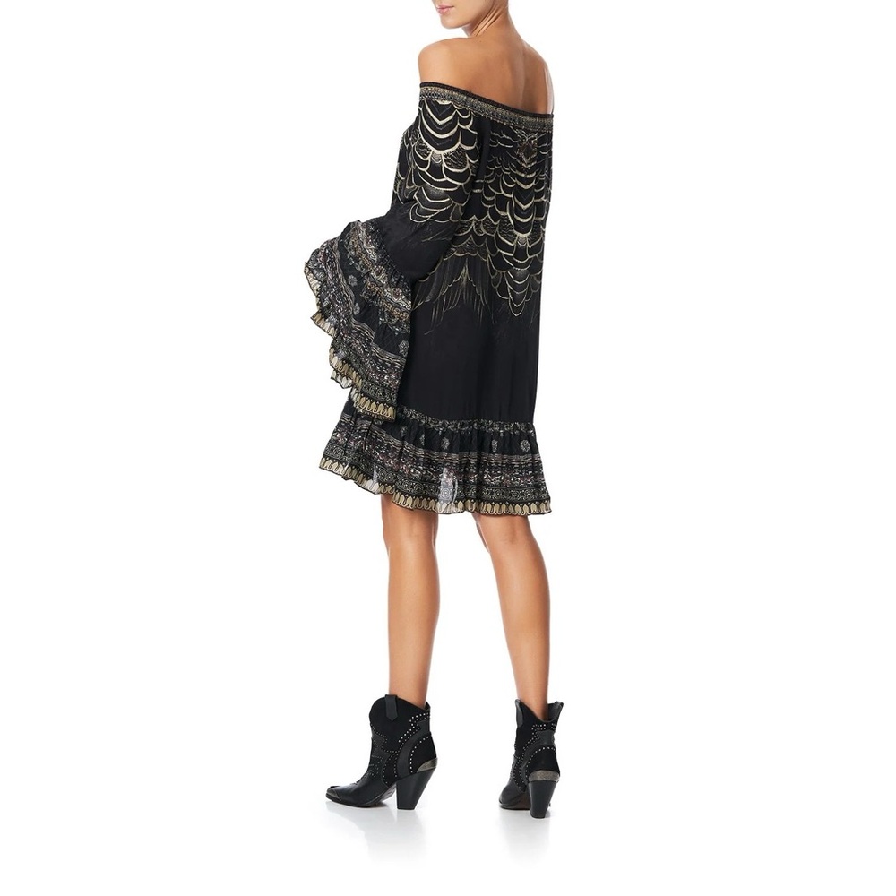 Camilla A Line Frill Dress - Picture 3 of 8